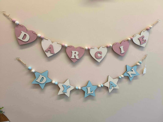 Bunting Stars/Hearts